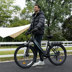 Bodywel A26 26'' City Electric Bike, Electric Bicycle with 36V 13.5Ah Removable Battery