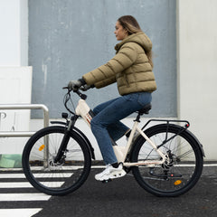 Bodywel A26 26'' City Electric Bike, Electric Bicycle with 36V 13.5Ah Removable Battery