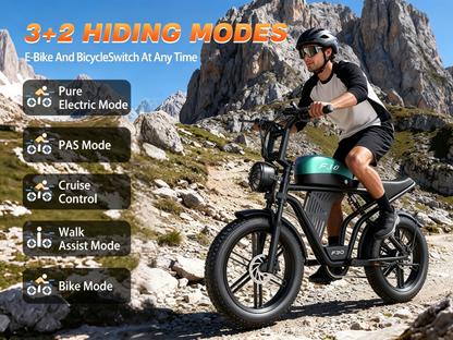F30 Mountain electric vehicle  | 1500W | 48V 20AH | 65miles | 32MPH