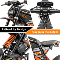 D-600 2500W motor |48V 42.4Ah | 60km/h