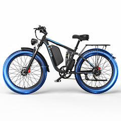 EB7 PRO Electric Fat Bike  Dual Motor  52V 23Ah Battery  26" Fat Tires