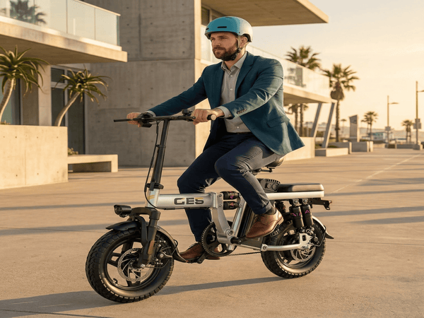 GE5|Folding e-bike|500W motor|360lbs load capacity|