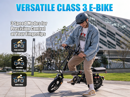 F12 Electric Bike | 500W | 48V 15AH | 30 Miles | 25 MPH