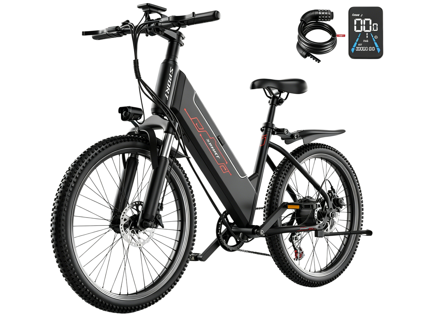 F26 | 750W | 48V 10.4AH | 55miles | 22MPH