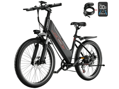 F26 | 750W | 48V 10.4AH | 55miles | 22MPH