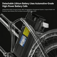 S6 Long-Range Foldable Electric Bicycle