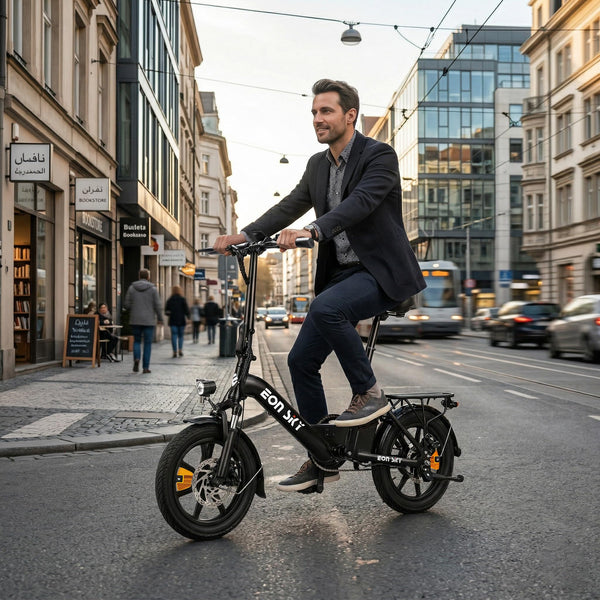 EON SKY E14 Folding Electric Bike, 14 Inch Adult Commuter Ebike