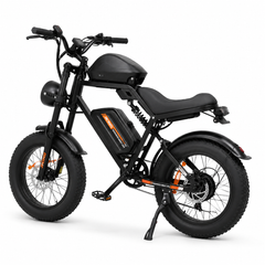 FXH-002 Electric Bike 48V 15.6Ah Fat Tire E-Bike, 25 km/h, 500W Brushless Hub Motor