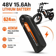 FXH009 Ebike 48V 15.6Ah Fat Tire E-Bike, 500W Brushless Hub Motor, 25 km/h