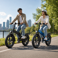 T5 20" Fat Tire Electric Bike, 750W Motor, 48V 13Ah Battery, 7-Speed, Dual Disc Brakes