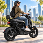 XIAONIU A 1500W Electric Motorcycle Truck Commuting Bike
