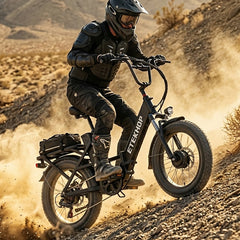 D20 PRO Dual Motor Electric Bike – 500W Total Motor Power, 120 km Range