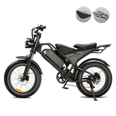 DK400 Pro Fat Tire E-Bike – 250W  48V 18.2Ah   20"×4.0"   Full Suspension