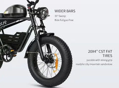 PIXAR SuperV 20" Off-Road Electric Bike 500W Motor 48V 30Ah Battery