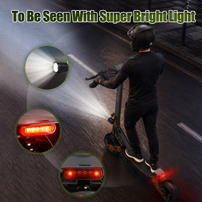 1 F4 Scooter Orange | 1000W PeakPower Electric Scooter Max Speed20 MPH Long Range34