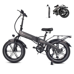 M6 Fat Tire Electric Bike – 250W  48V 15Ah   20" × 4.0" Tyres