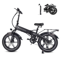 M6 Fat Tire Electric Bike – 250W  48V 15Ah   20" × 4.0" Tyres