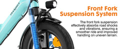 Bodywel T16PRO Folding Electric Bike, 14" Portable E-Bike, City EBike with LED