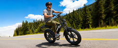 V20-52V20AH Electric Bike for Adults 20" x 4.0, Removable Battery 52V 15/20Ah, 160/190 Km Range, Double Suspension Electric Bicycle, 7 Speed Ebike