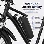 K10 Fat tire Mountain E-Bikes