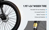 GT900-26 with A 36V 10/13AH Battery, 26/24-inch Adult Electric Bike