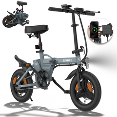 F100 Electric Folding Bike | 250W | 60 km Range | 25 km/h | 14" Tires