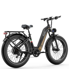 The V6pro E-bike features a 750W motor with a peak power of 960W