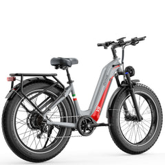 The V6pro E-bike features a 750W motor with a peak power of 960W