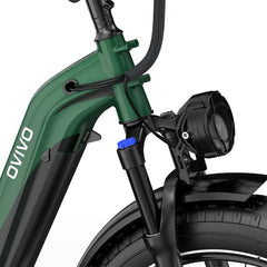 The V6pro E-bike features a 750W motor with a peak power of 960W